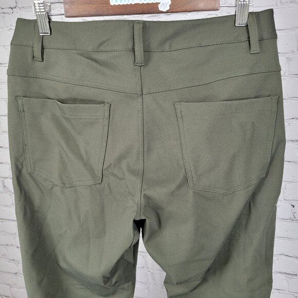 BYLT Green Everyday Pant 2.0 Stretch Tapered Premium Basic Size Medium M (31x30) - Picture 7 of 13